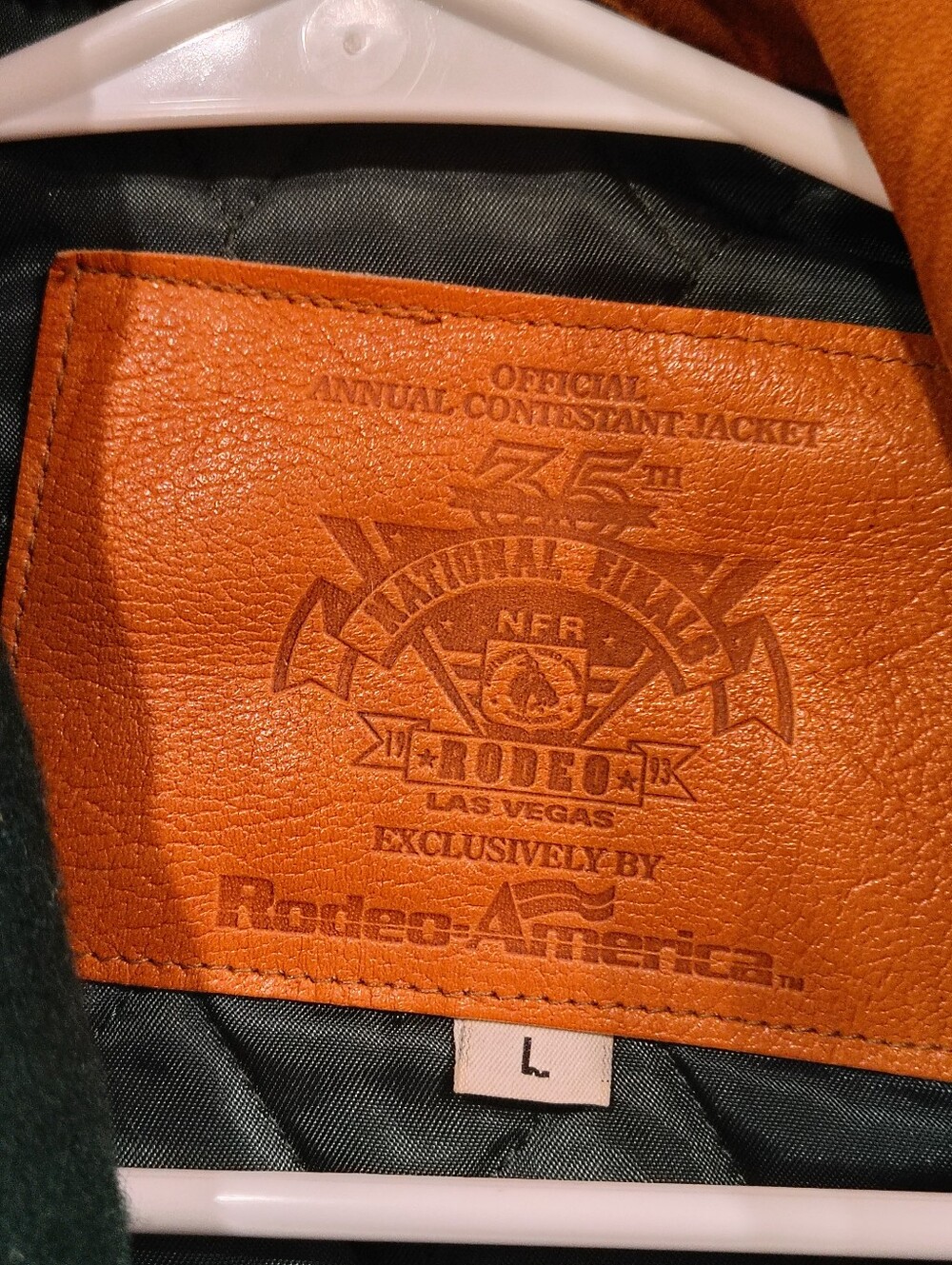 Vintage 35th Anniversary NFR National Finals Rodeo Jacket - Picture 5 of 7